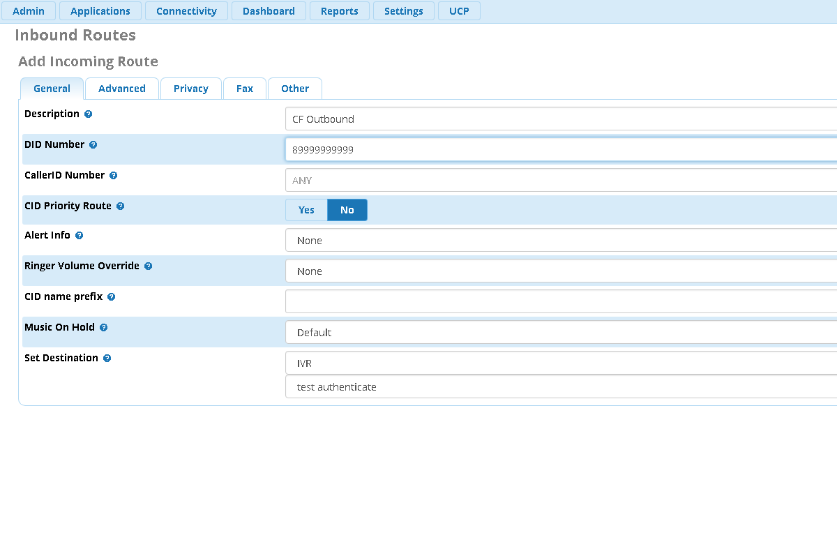 Включение и отключение переадресации по звонку - Asterisk IP-телефония