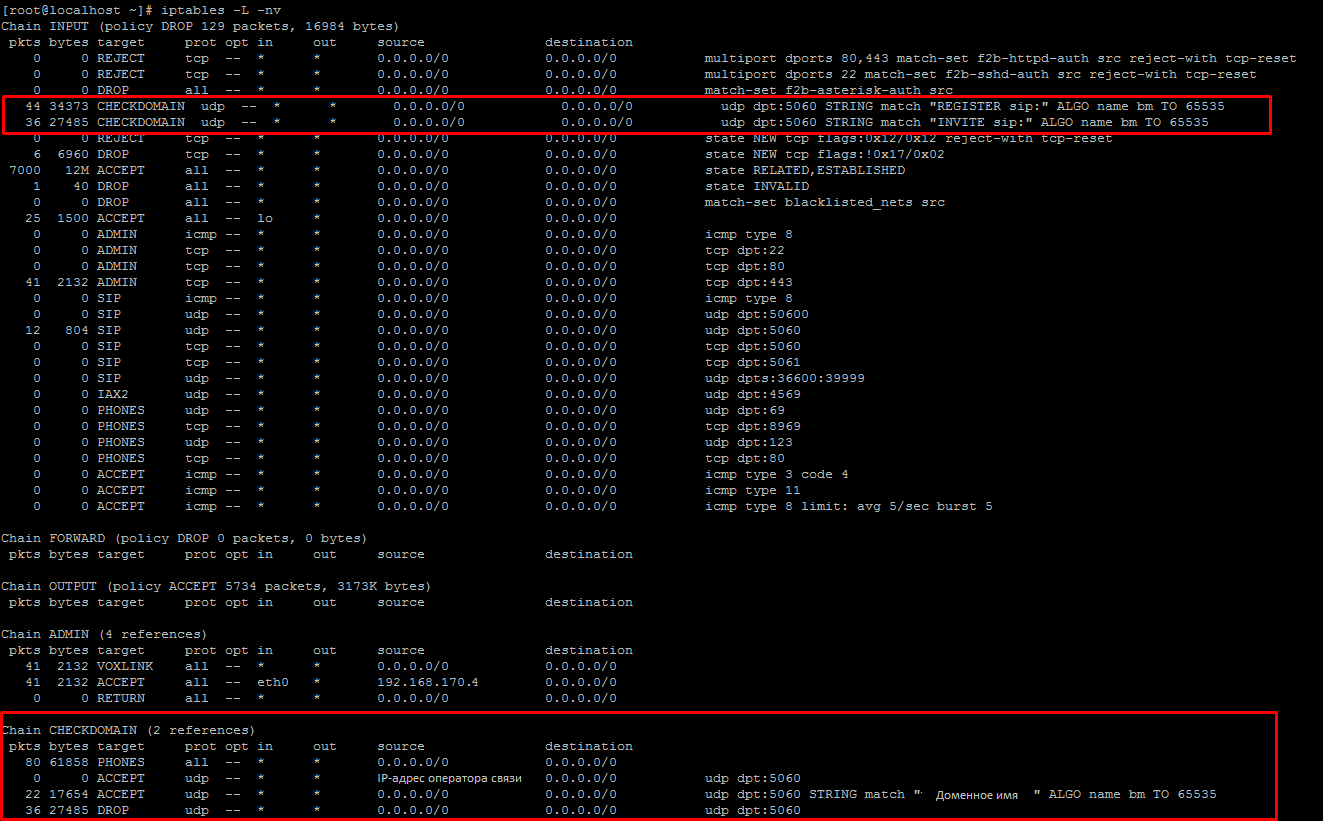 Ubuntu iptables настройка