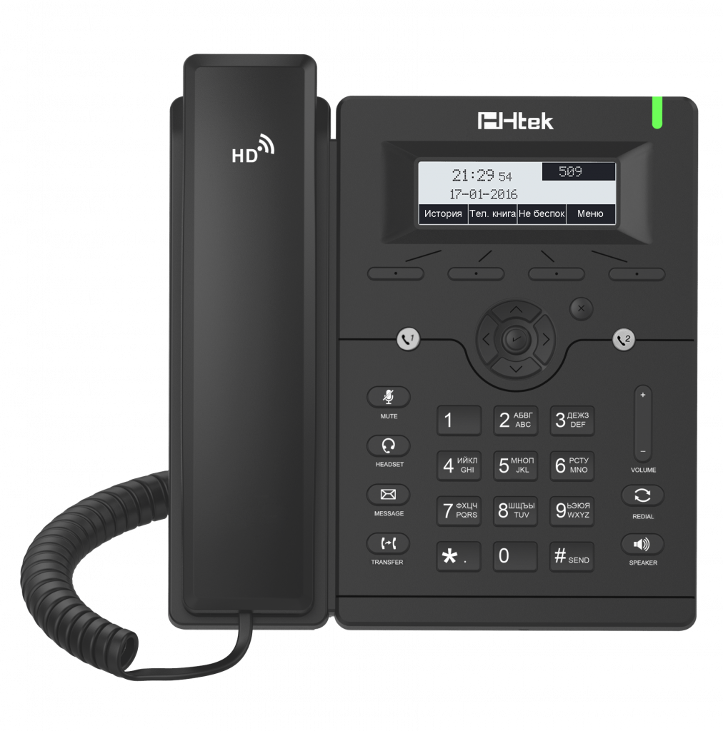 внешний вид IP-телефона Htek UC902P